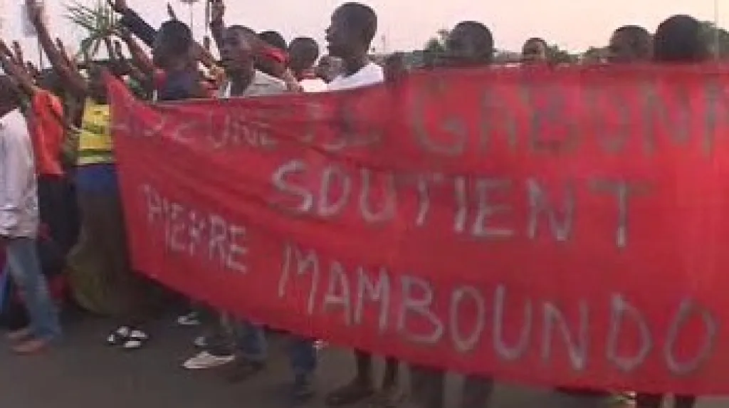 Nepokoje v Gabonu