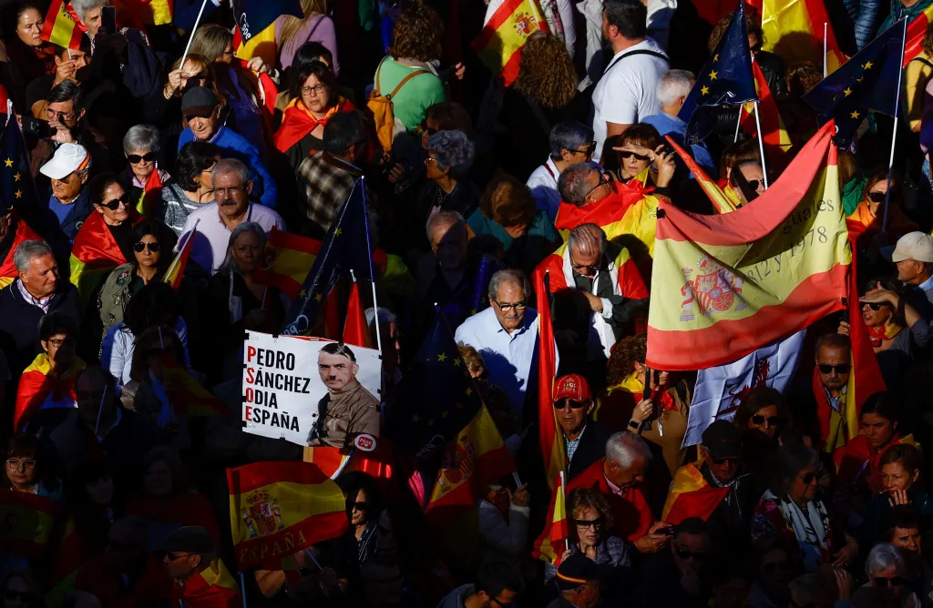 Demonstrace v Madridu kvůli zákonu o amnestii
