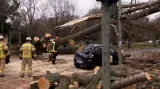 Silný vítr zdevastoval celé oblasti v Polsku