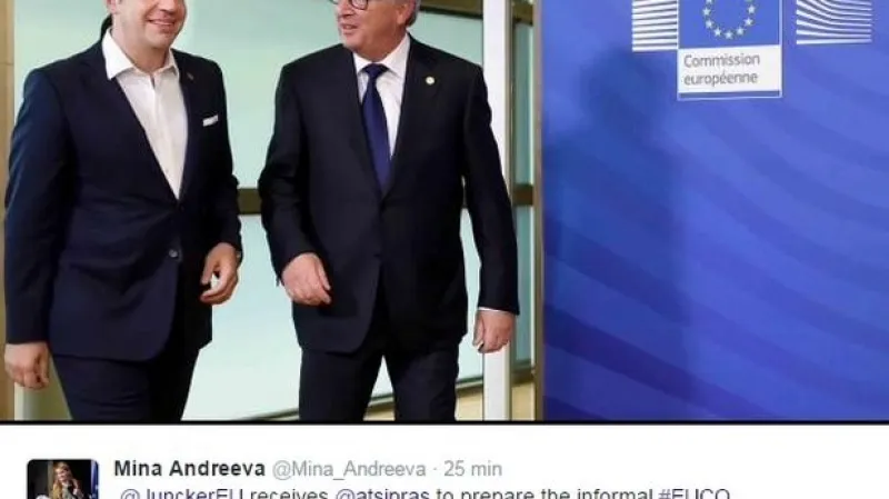 Alexis Tsipras a Jean-Claude Juncker