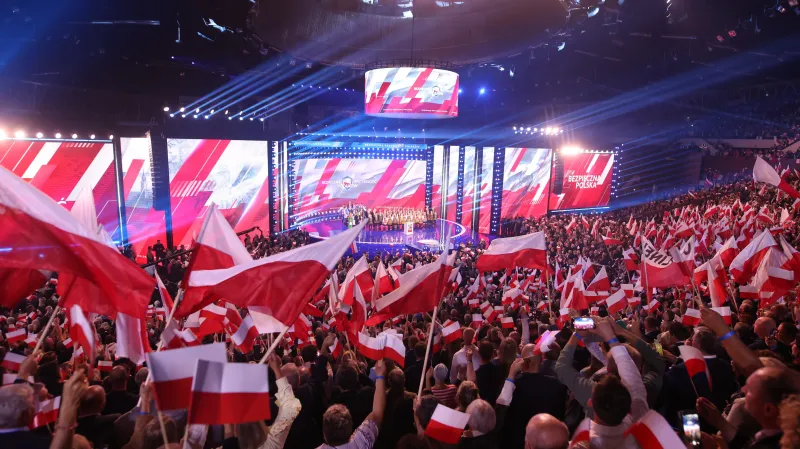 Akce vládní PiS v Katovicích