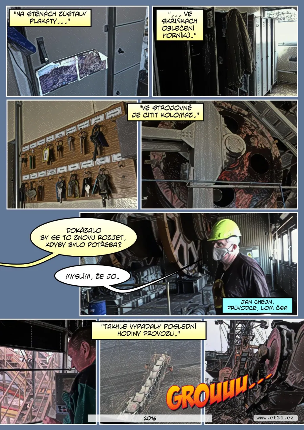 Obří rypadlo se má stát atrakcí pro turisty