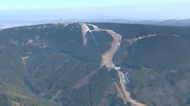 Nová lanovka na Klínovec se poprvé rozjela