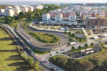 V Brně začala stavba tramvajové trati na Kamechy