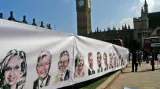 Londýnská demonstrace před summitem G20
