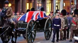 Nácvik pohřbu Margaret Thatcherové
