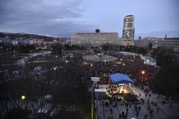 „Navždy zůstane černým dnem v historii.“ Slováci si připomněli výročí vraždy novináře Kuciaka