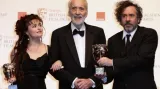 Helena Bonhamová Carterová, Christopher Lee a Tim Burton