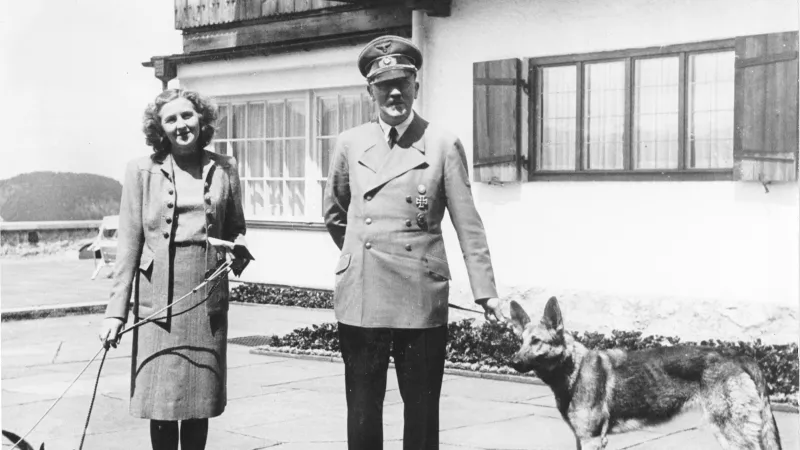 Adolf Hitler a Eva Braunová