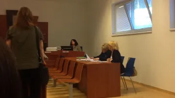 Eva Babičková před soudem