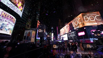 Novoroční oslavy v New Yorku