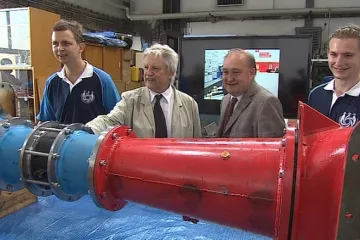 Brněnští vědci představili unikátní dvoustupňovou turbínu