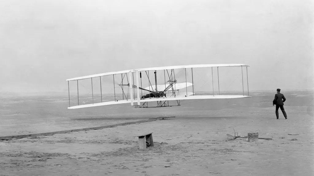 První let bratří Wrightů
