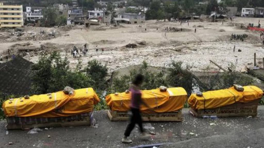 Sesuvy půdy v Číně