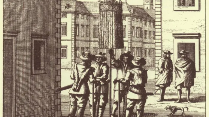Koledníci v Ljubljaně během roku 1689
