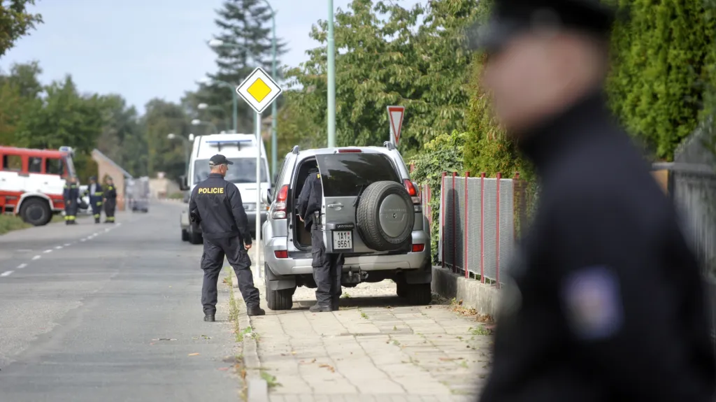 Policejní zásah ve Valech ve středu 30. září
