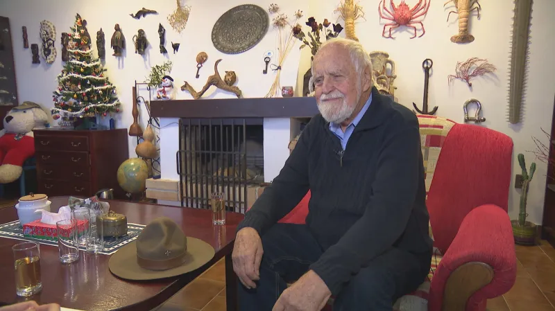 Miloš Kramář se Svojsíkovým kloboukem