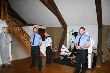 Interaktivní výstava o práci policie v mělnickém muzeu