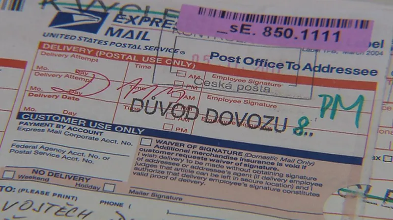 Dovoz balíku z ciziny