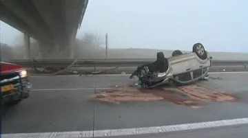 Auto po nehodě