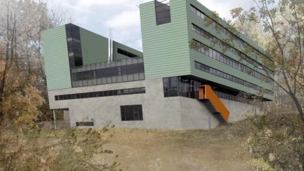 Vizualizace nového komplexu Technické univerzity v Liberci