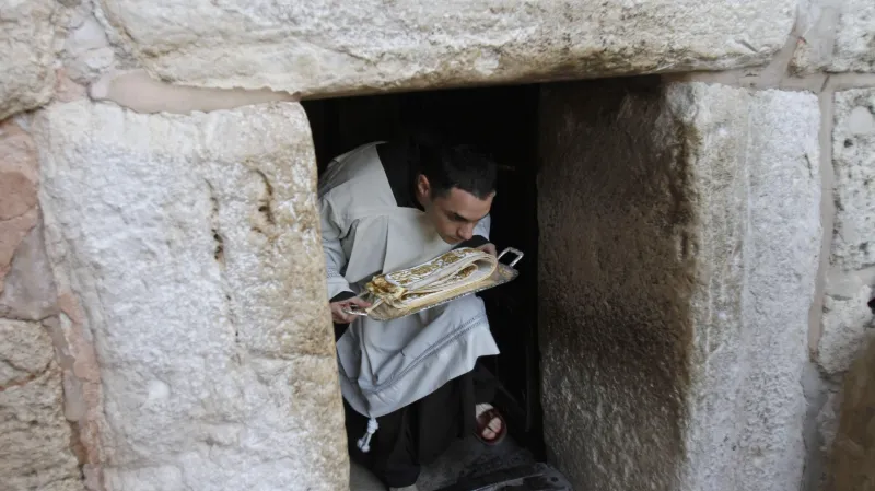 Oslavy Vánoc v Betlémě