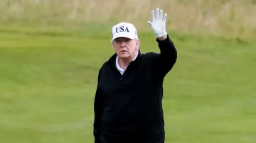 Donald Trump ve Skotsku