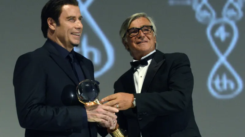 John Travolta na 48. MFF Karlovy Vary