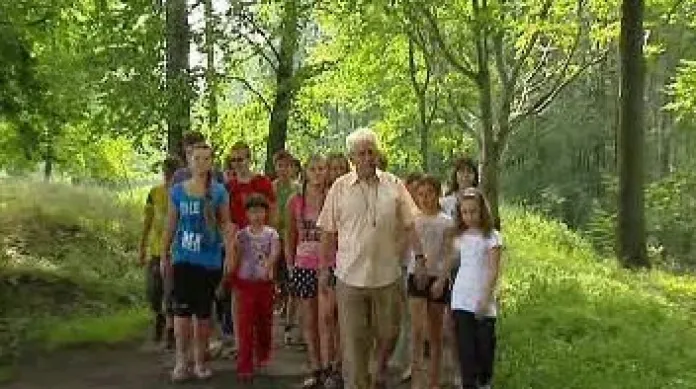 Do hor v okolí Děti z Ukrajiny přijely na ozdravný tábor do Beskyd. Pocházejí z oblasti Černobylu.