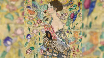 Obraz Dáma s vějířem