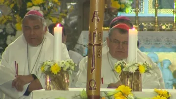 Mše na Velehradě se účastnil i kardinál Dominik Duka