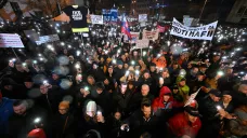 Protest v Bratislavě