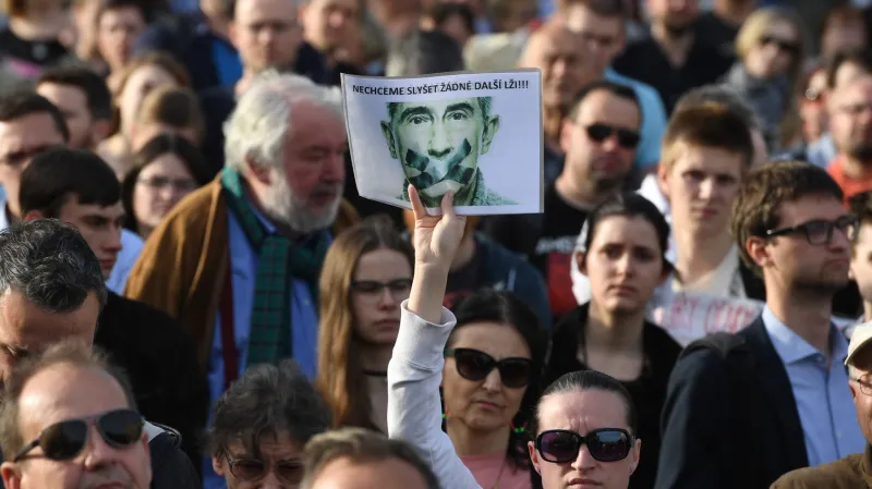 Čtvrteční demonstrace Proč? Proto!