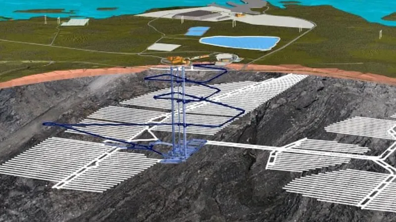 Vizualizace jaderného úložiště