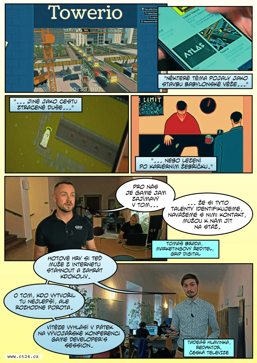 Vývojáři dostali 48 hodin na vytvoření nové videohry