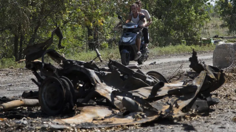 Boje v Luhanské oblasti