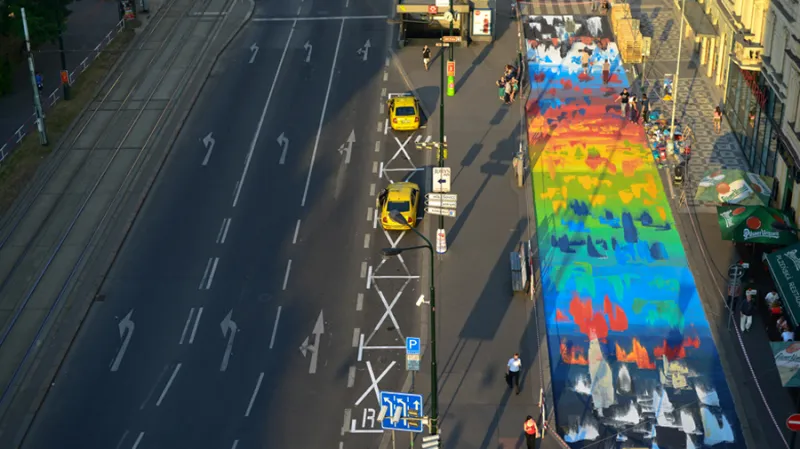 Magistrála = Nová pražská třída, Praha (z výstavy Czechscape)