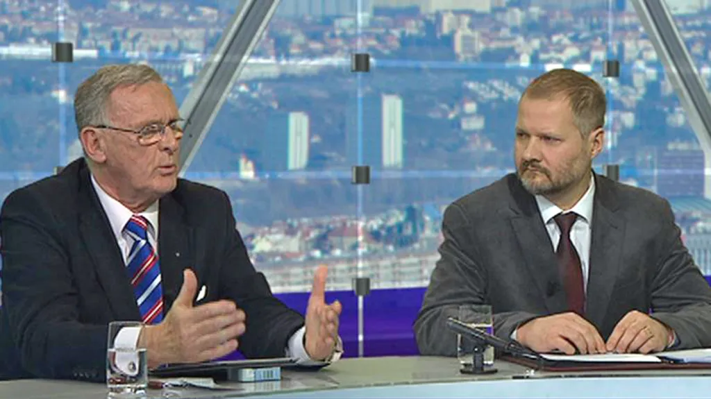 Rudolf Haňka a Václav Hampl v OVM