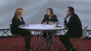 Nedělní debata: Alena Schillerová (ANO) a Marian Jurečka (KDU-ČSL)