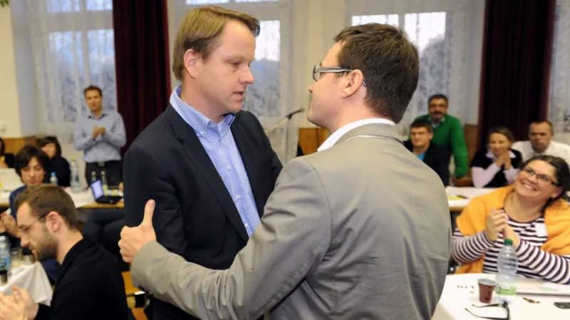 Martin Bursík a Ondřej Liška