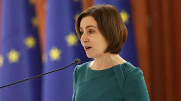 Moldavská prezidentka Maia Sanduová
