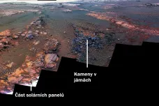 Poslední snímek Opportunity. Po zachycení údolí Marsu se sonda napořád odmlčela