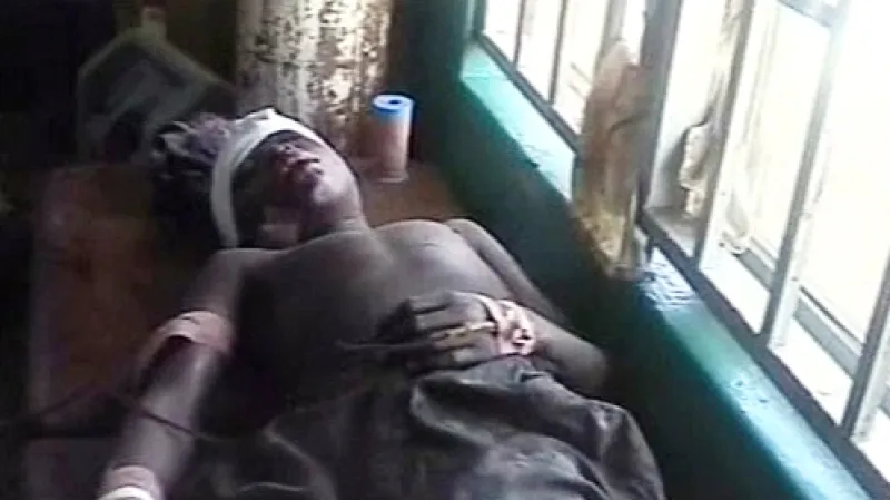 Oběť náboženského násilí v Nigérii