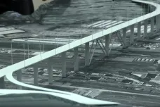 V Janově začala výstavba nového mostu, podle médií se bude podobat lodi