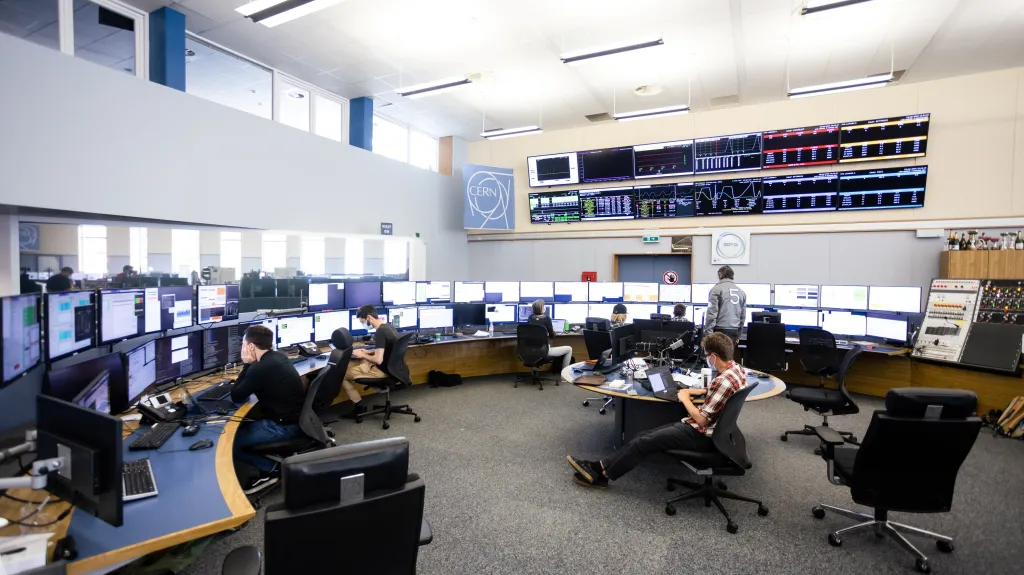 Kontrolní centrum CERN