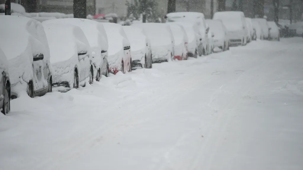 Následky bouře Elli v německém Hamburku
