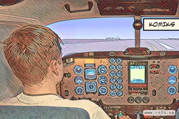 Studenti ukrajinských leteckých škol cvičí v Česku