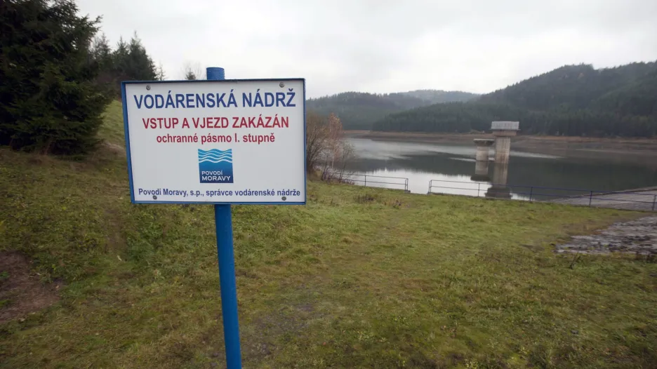 Nádrž Karolinka na Vsetínsku