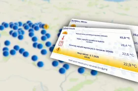 Teplotní rekordy padají i ve čtvrtek. Sledujte kde