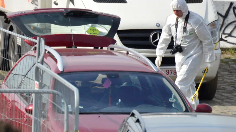 Policie v Antverpách zajišťuje stopy